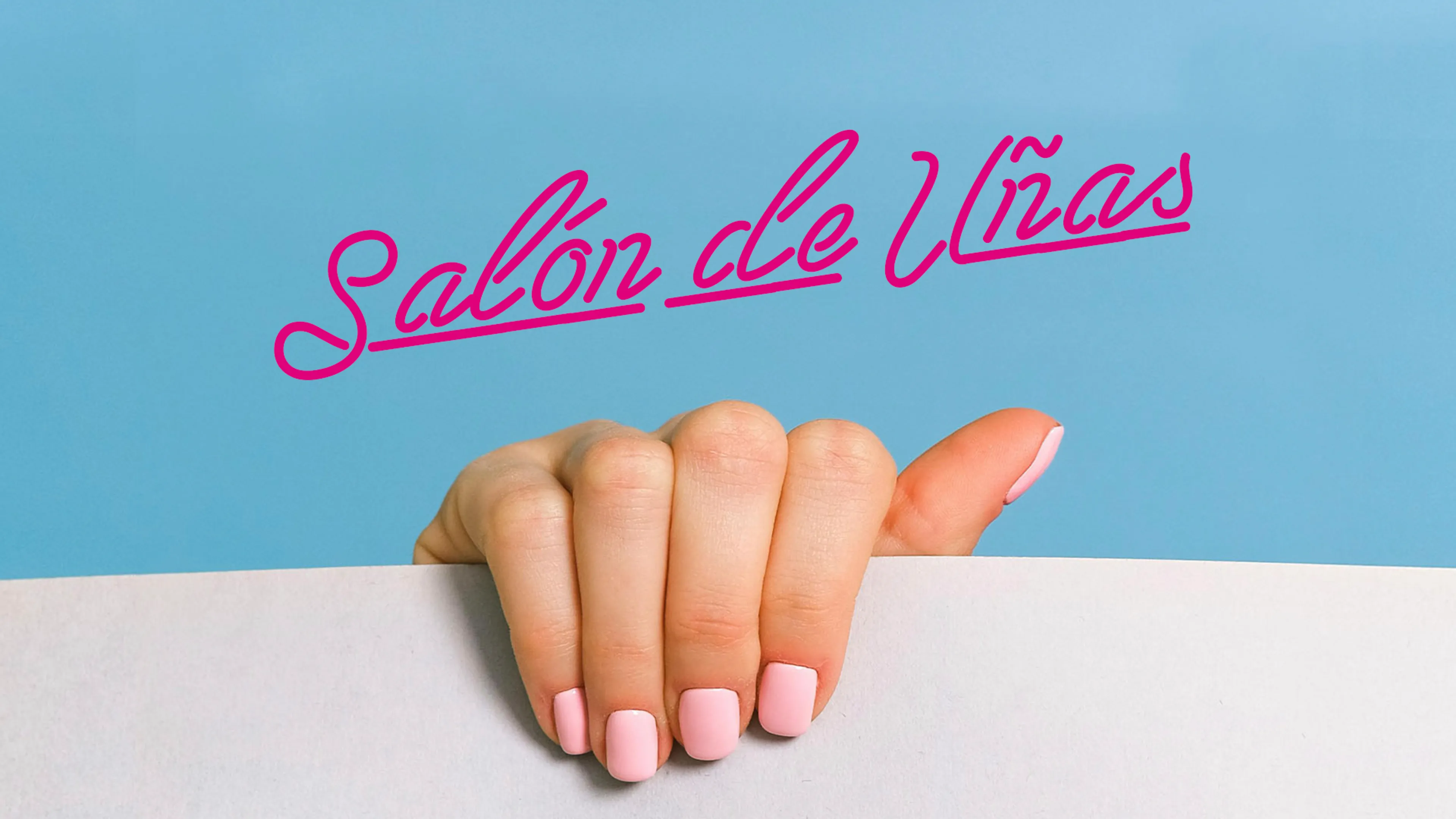 Salón de uñas poster